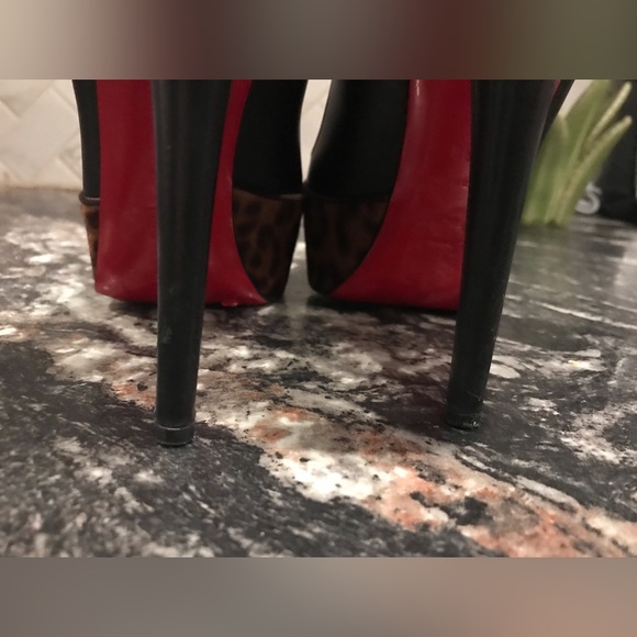 Christian Louboutin Authentic Leopard Heels